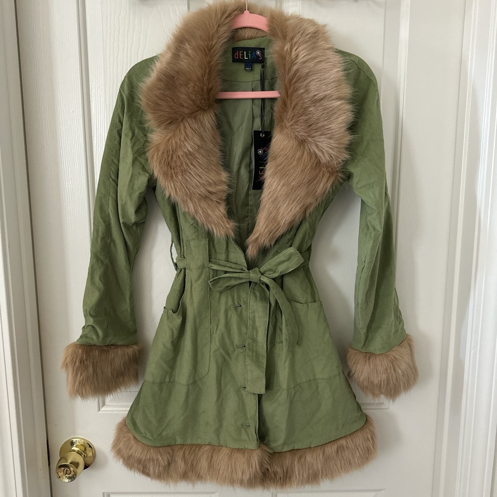 Delia’s Daisy Dear Sherpa Coat